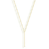Sweet Pearl Lariat Necklace - EVRYJEWELS
