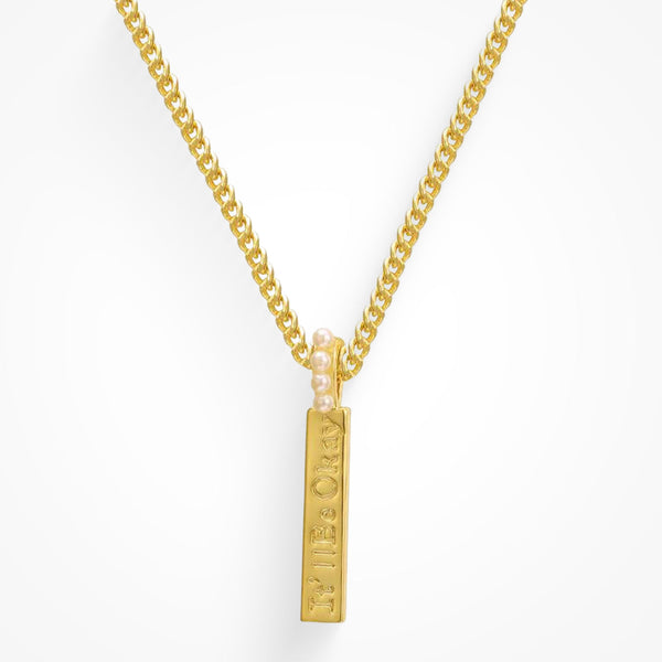 It Will Be Okay Necklace - EVRYJEWELS